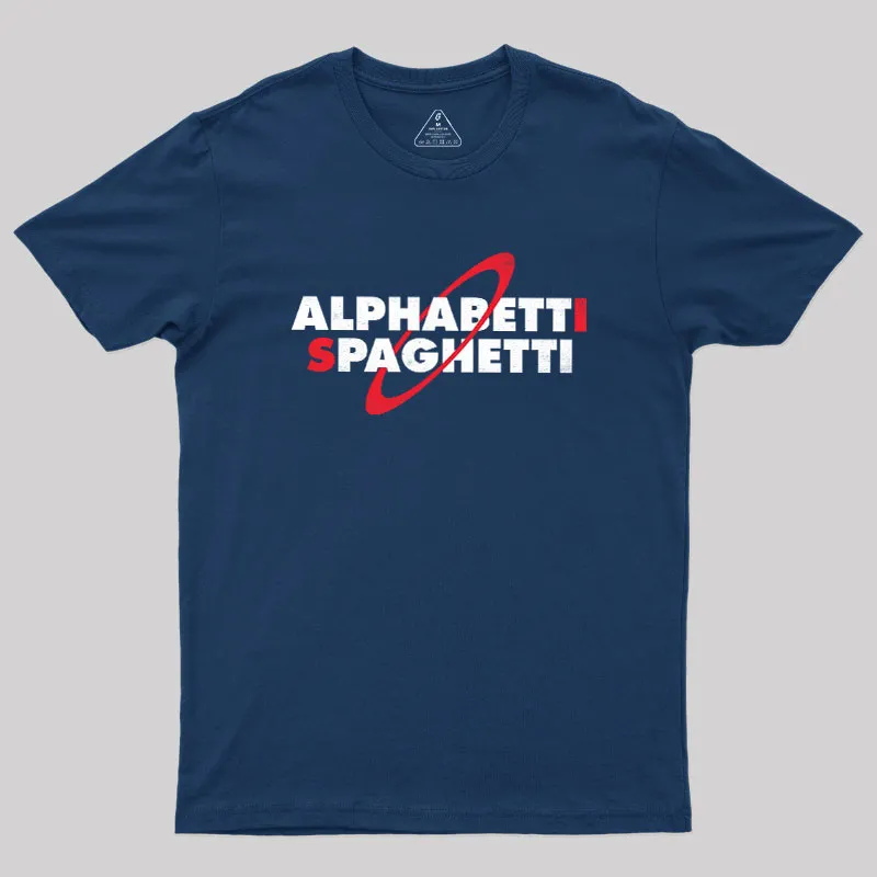 Alternative view of Alphabetti Spagetti Geek T-Shirt