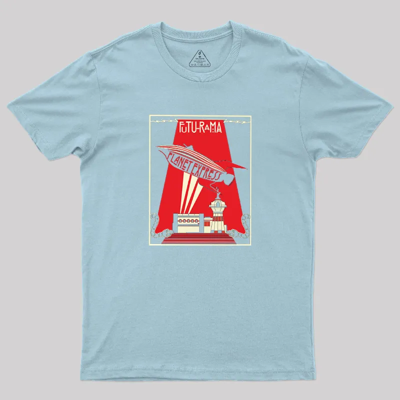 Futurama Mothership Geek T-Shirt - Image 8