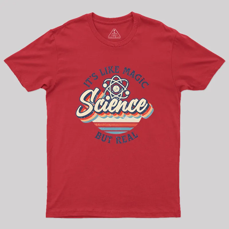 Science Magic Vintage Geek T-Shirt - Image 2
