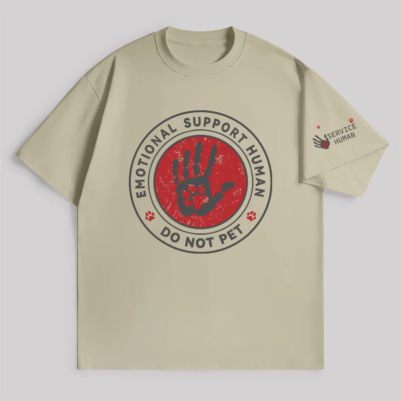 Do Not Pet Unisex Oversized T-shirt - Image 8