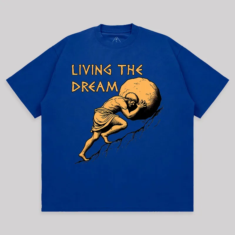 Living The Dream Unisex Oversized T-shirt - Image 7