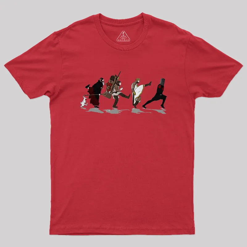 Walking Towards the Grail Geek T-Shirt - Image 5