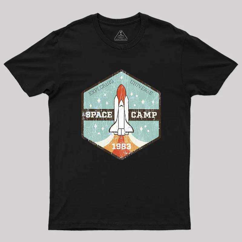 Alternative view of Space Camp Geek T-Shirt
