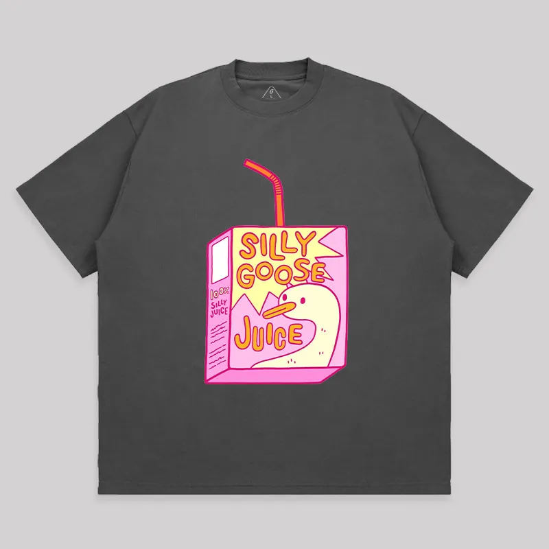 Silly Goose Juice Unisex Oversized T-shirt - Image 7