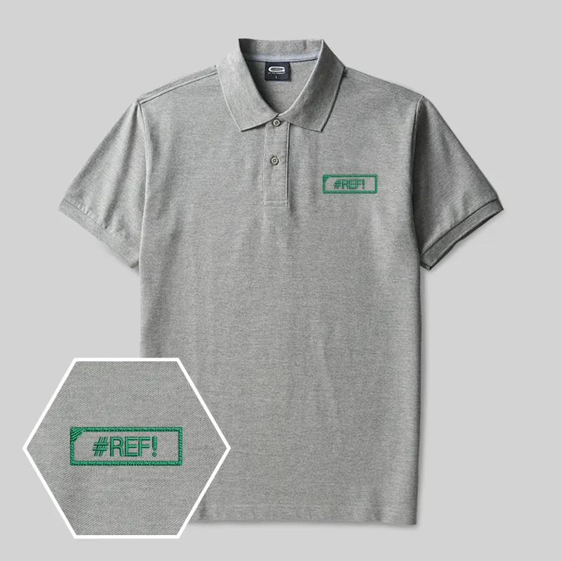 #REF! Geek Embroidered Polo Shirts - Image 3