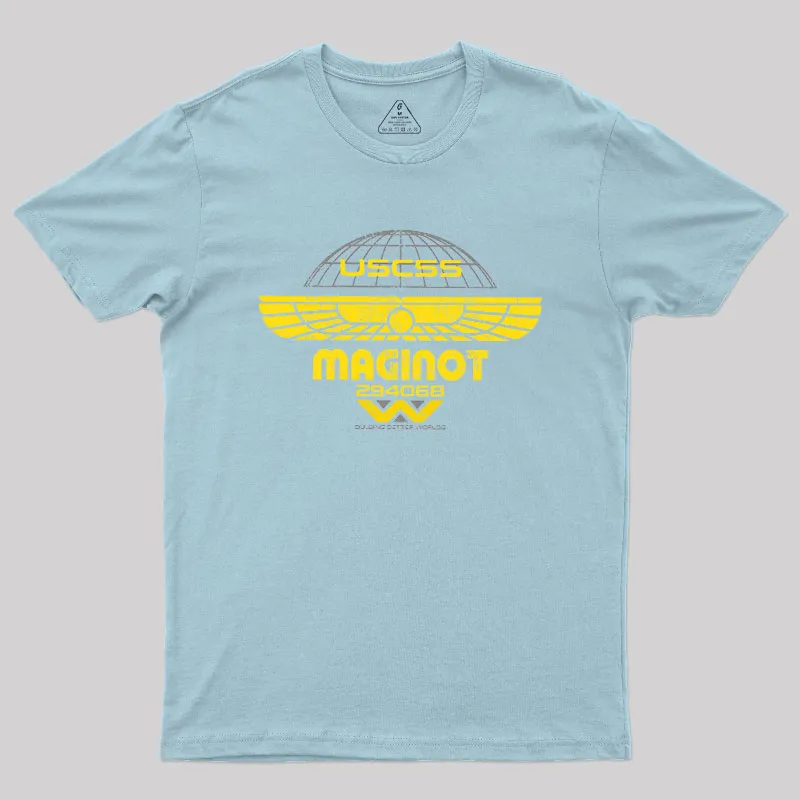 USCSS Maginot Geek T-Shirt - Image 8