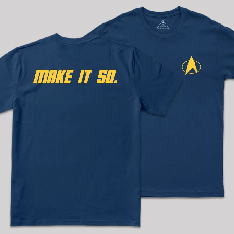 Alternative view of Command Approved Front and Back Printed Geek T-Shirt