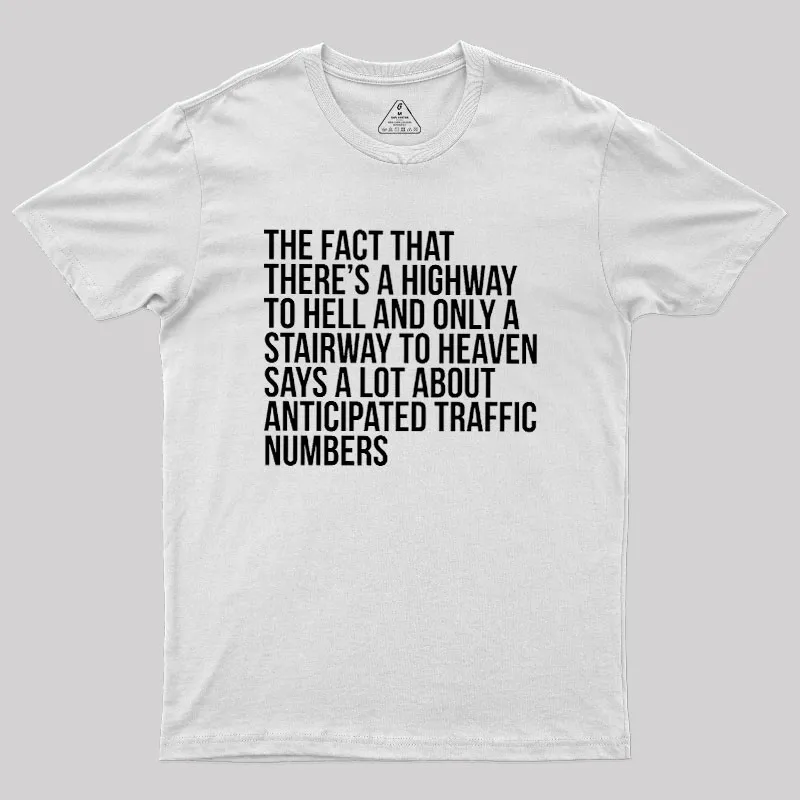 There's Highway To Hell And Stairway To Heaven Geek T-Shirt - Image 11