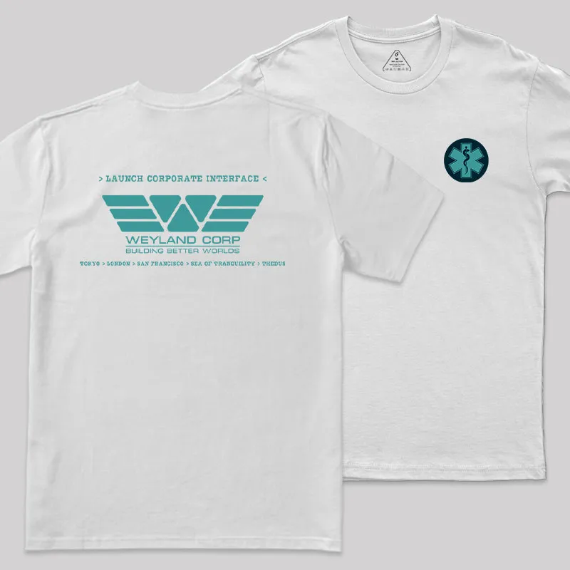 Building Better Worlds Front and Back Printed Geek T-Shirt - Image 10