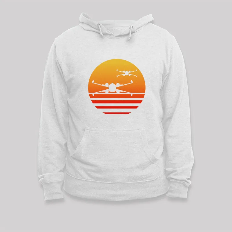 Sunset Wing Starfighter Geek Hoodie - Image 5