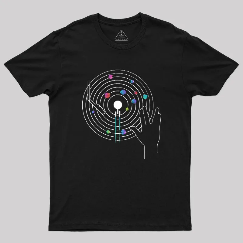 Hand-Played Target Geek T-Shirt