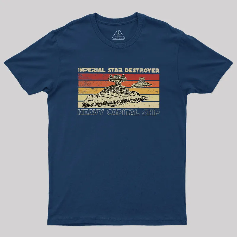 Alternative view of Imperial Star Destroyer Legacy Geek T-Shirt
