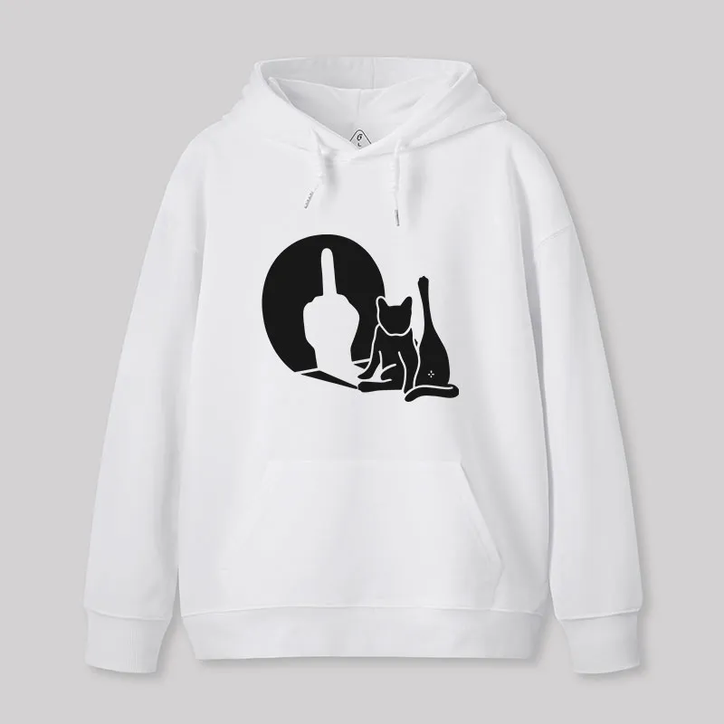 What Cat Fxxk Geek Hoodie - Image 5