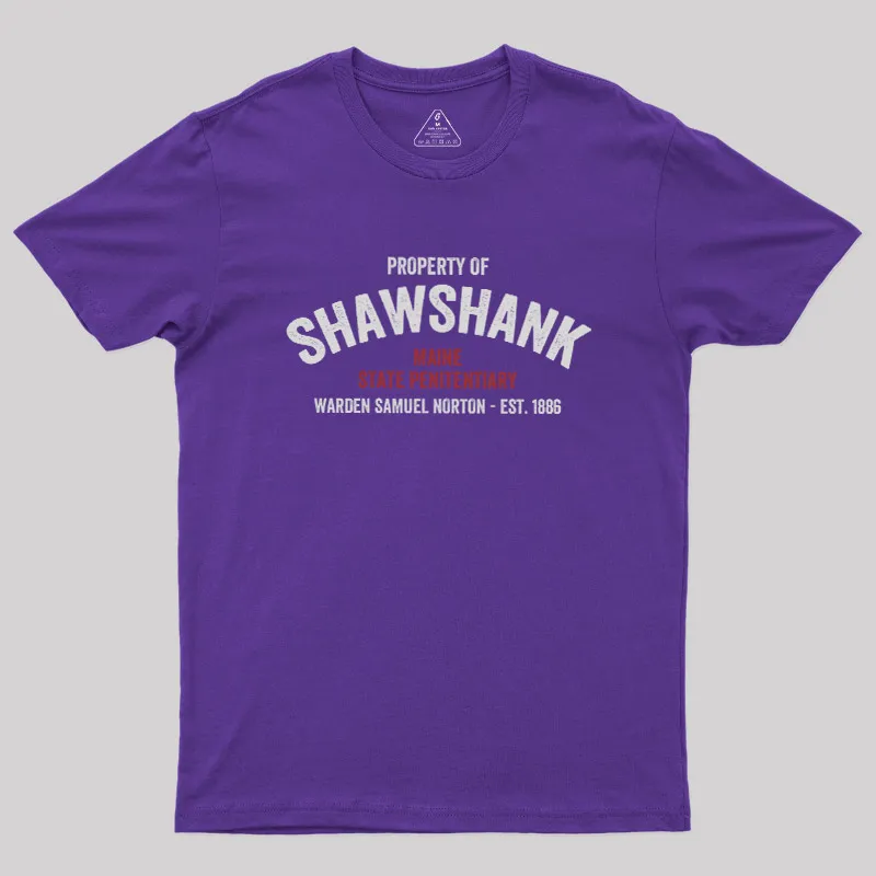Property of Shawshank Geek T-Shirt - Image 6