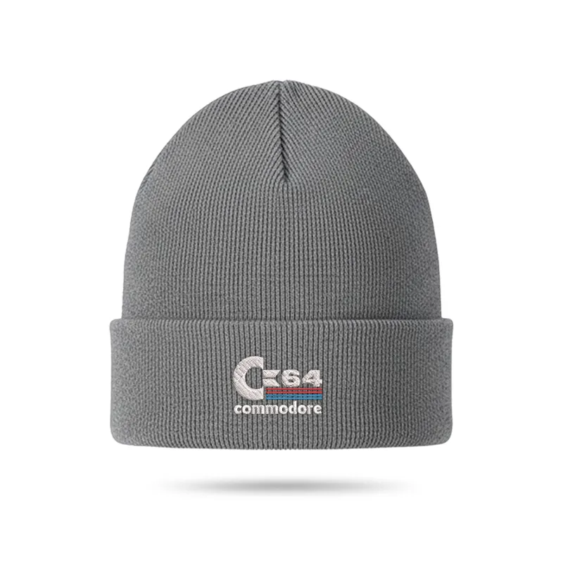 Commodore 64 Geek Embroidered Beanie - Image 2