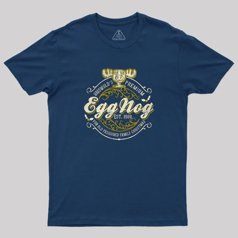 Alternative view of Eggnog Christmas Vacation Geek T-Shirt
