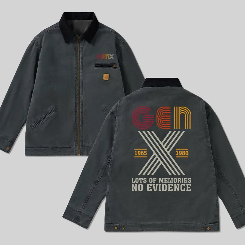 Genx Lots of Memories Classic Work Jacket