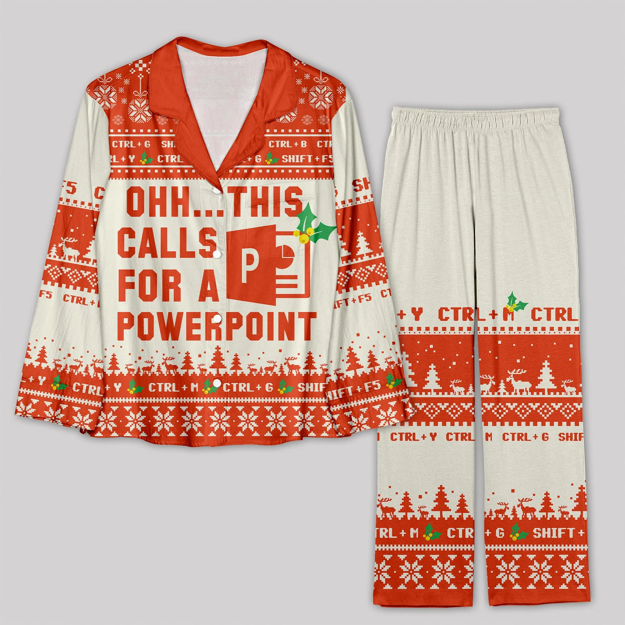 Ohh This Calls for a Powerpoint Geek Pajama Sets