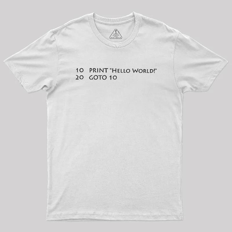 Hello World Geek T-Shirt - Image 11