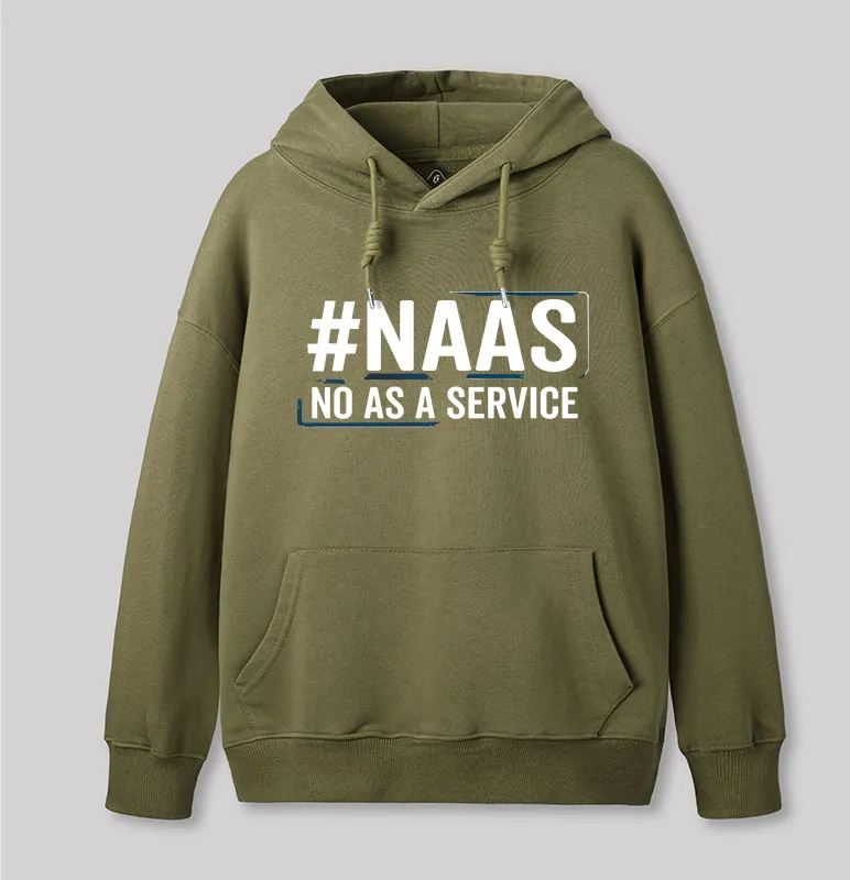 NaaS - No As A Service Geek Hoodie - Image 3