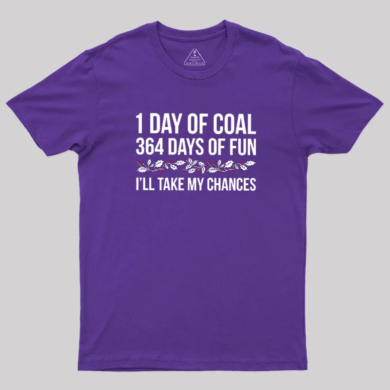 1 Day of Coal Geek T-Shirt - Image 6