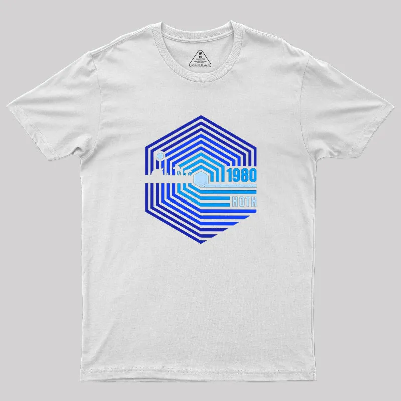 Retro Ice Planet Geek T-Shirt - Image 10