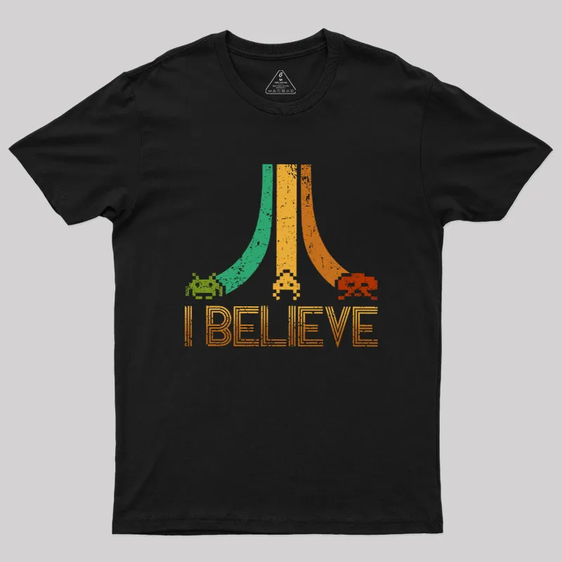 I Believe Geek T-Shirt - Image 2