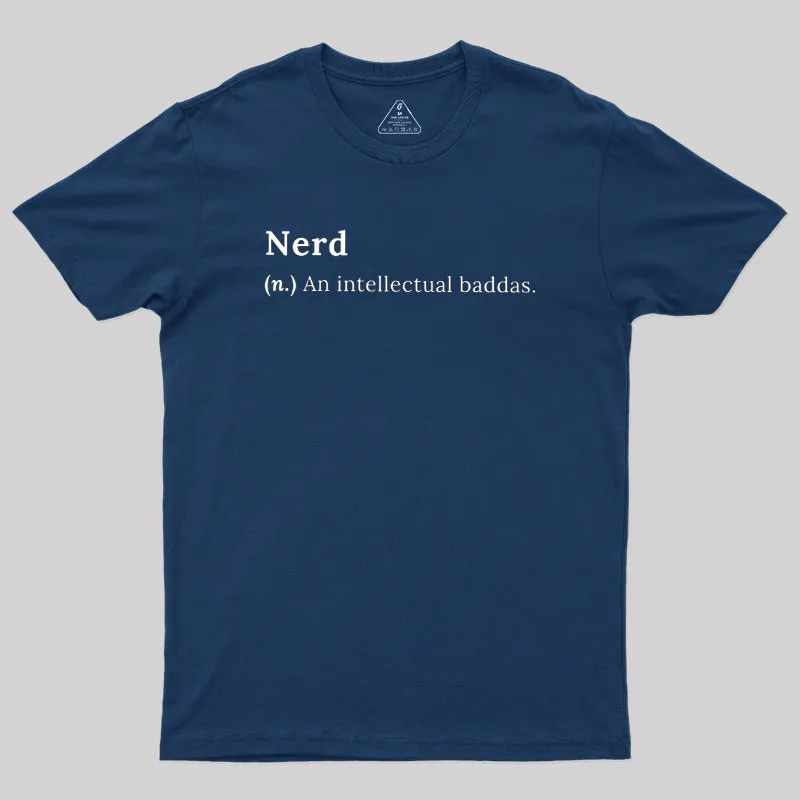 Alternative view of Nerd Definition Geek T-Shirt