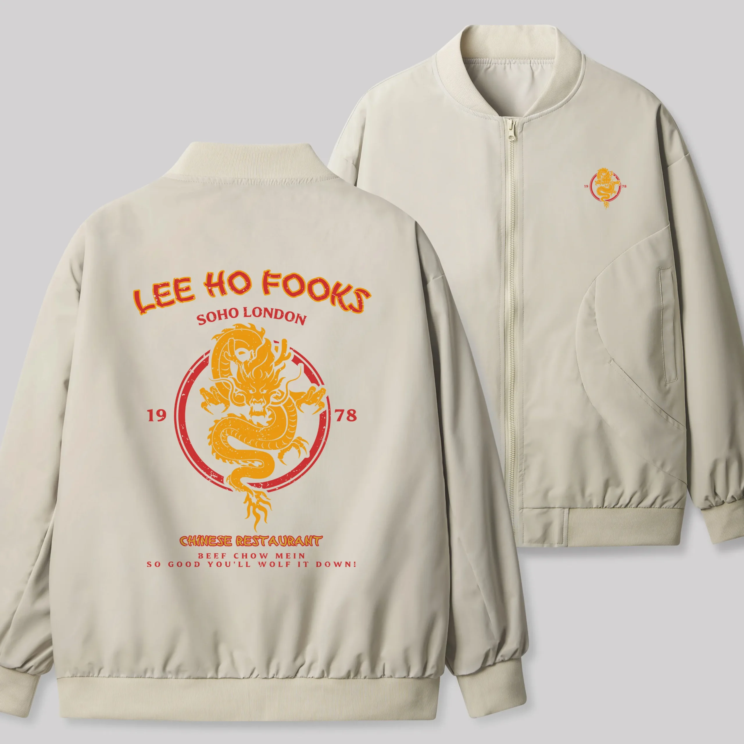 Lee Ho Fooks Geek Classic Bomber Jacket - Image 3