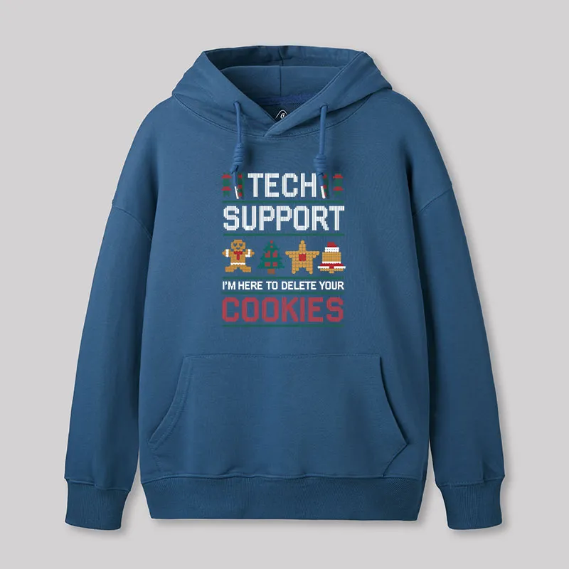 Alternative view of TECH SUPPORT  Geek Hoodie