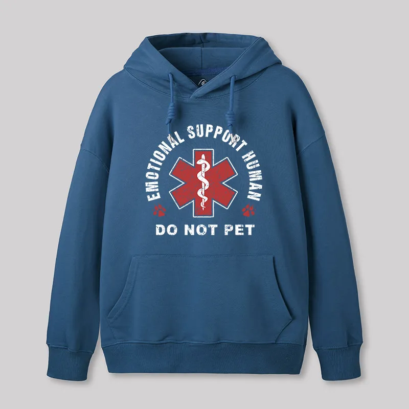 Alternative view of Emotional Support Human Hoodie