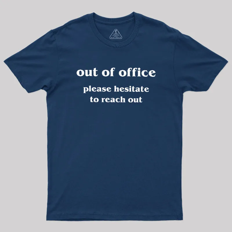 Alternative view of Out of Office Geek T-Shirt