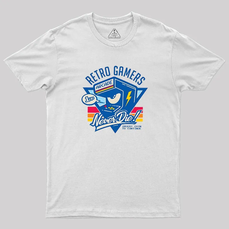 Retro Games Geek T-Shirt - Image 11