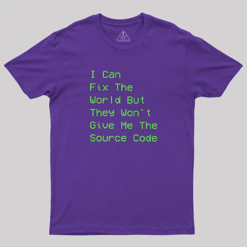 I Can Fix The World Geek T-Shirt - Image 5