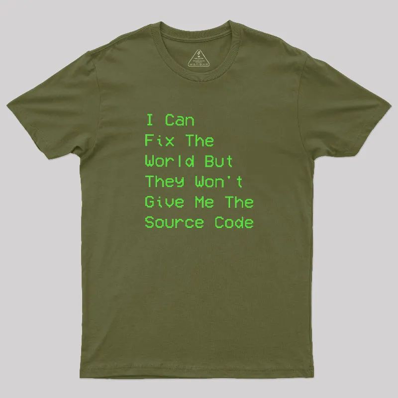 I Can Fix The World Geek T-Shirt - Image 3