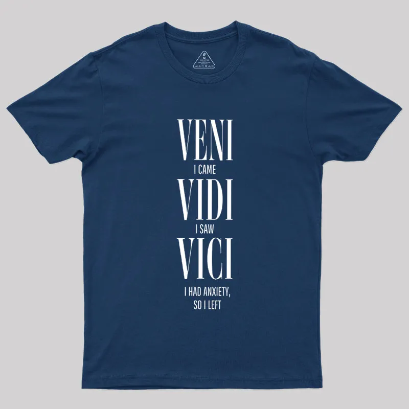 Alternative view of Veni Vidi Vici Geek T-Shirt