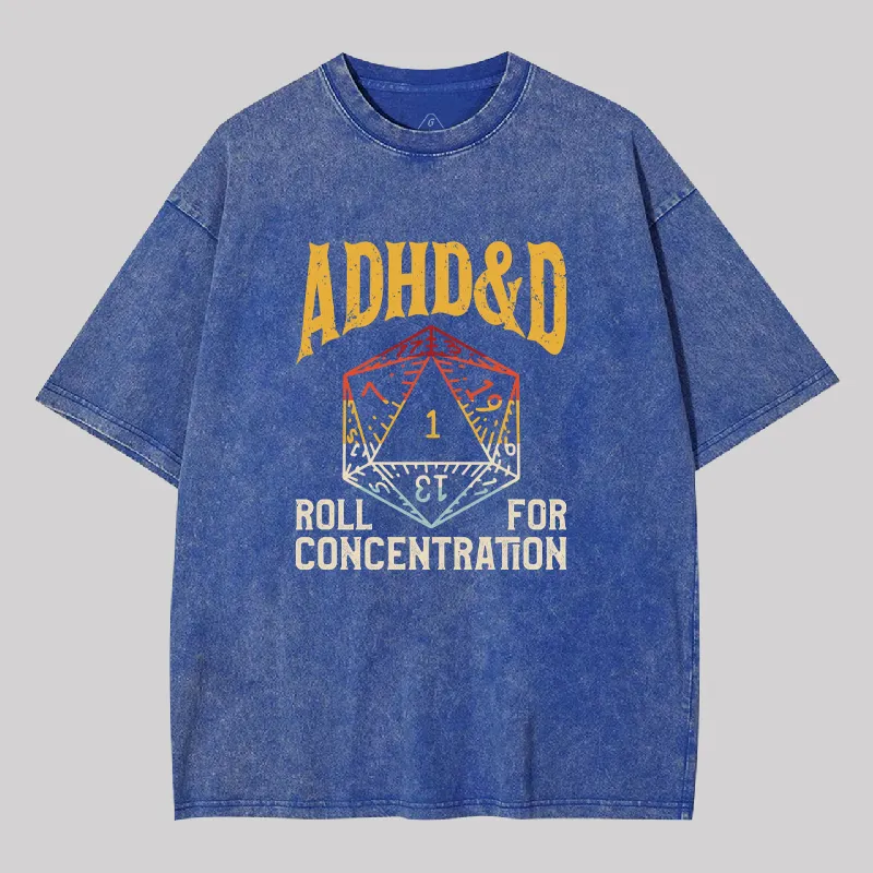 ADHScifi Dice Washed T-shirt - Image 3