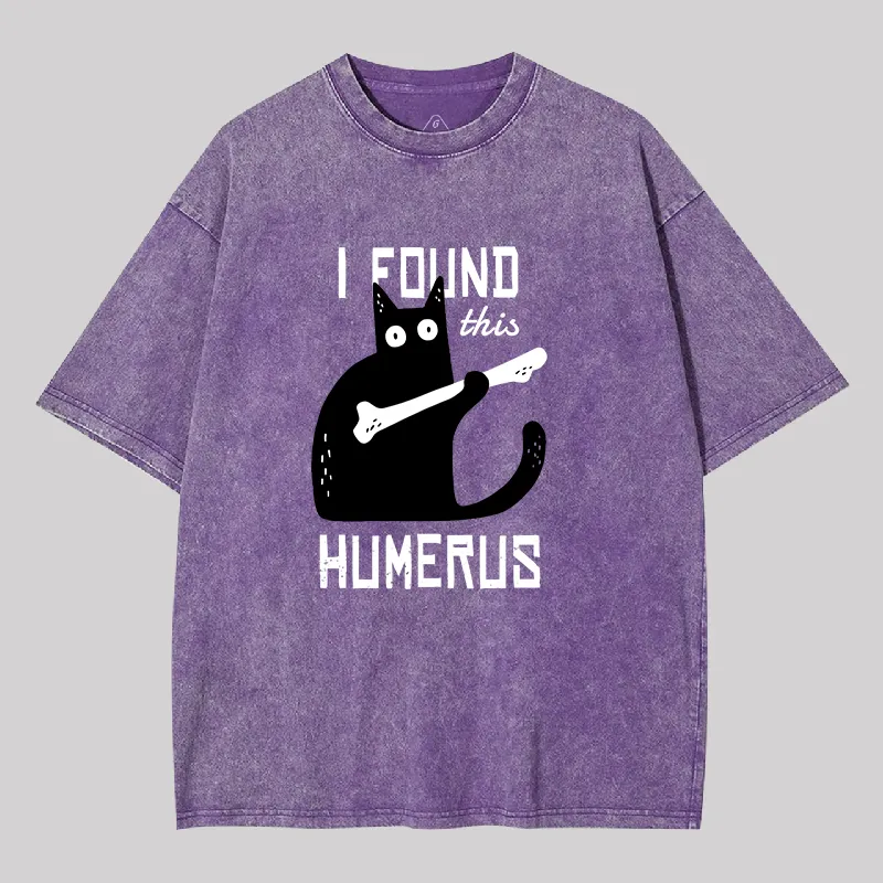 Cat With A Bone Geek Washed T-shirt - Image 6