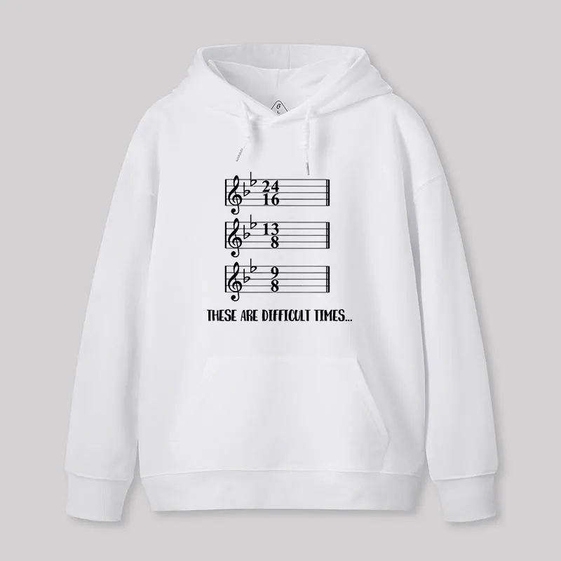 These Are Difficult Times Humour Geek Hoodie - Image 5