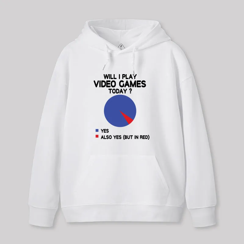 Will I play Video Games today Geek Hoodie - Image 4