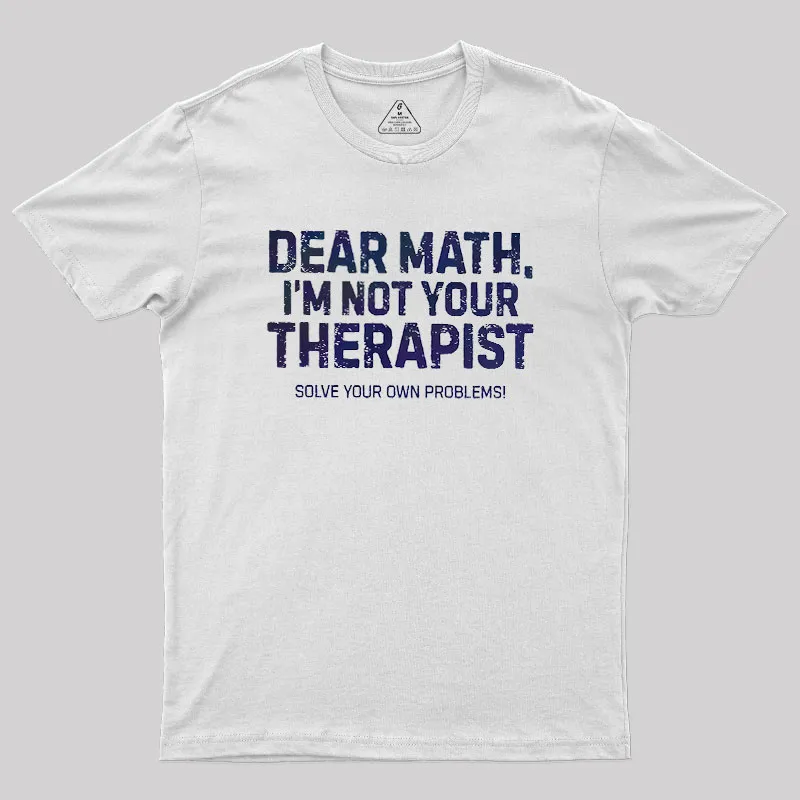 Dear Math Geek T-Shirt - Image 11