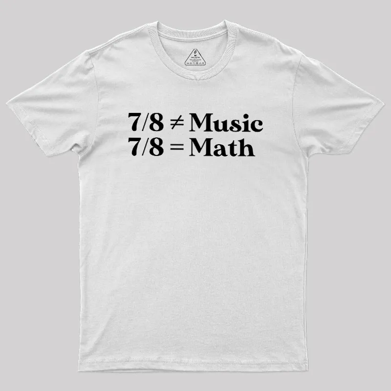 Music and Math Geek T-Shirt - Image 11