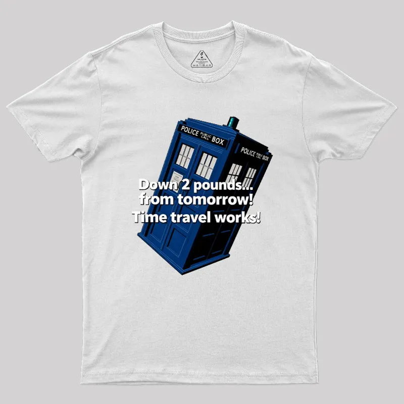 Down 2 Pounds From Tomorrow Geek T-Shirt - Image 11