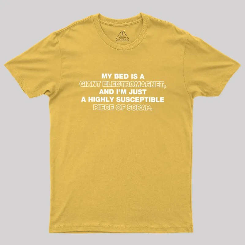 The Irresistible Pull of the Bed Geek T-Shirt - Image 8