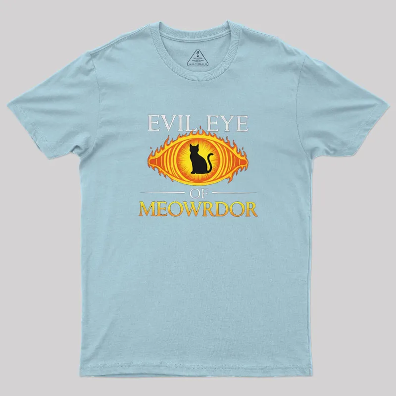 Evil Eye Of Meowrdor Geek T-Shirt - Image 9