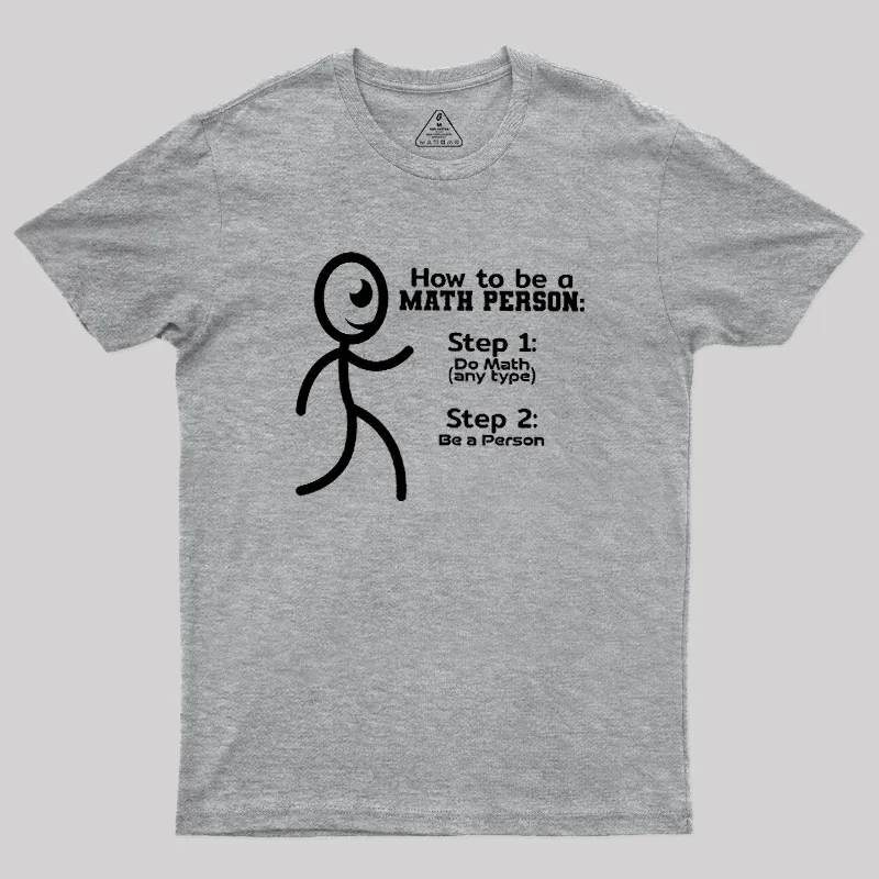 Math People Geek T-Shirt - Image 4