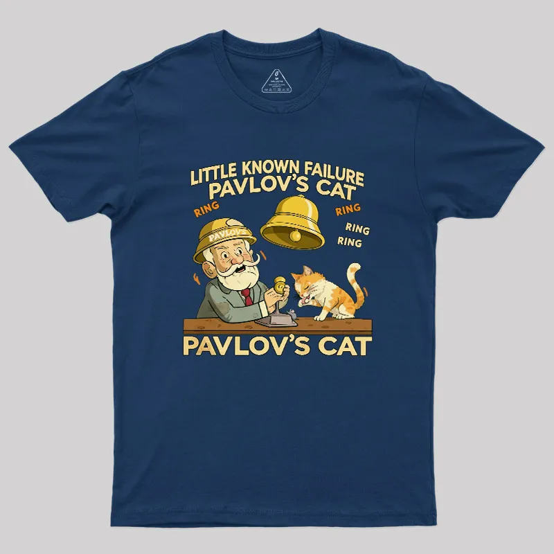 Pavlov's Cat Geek T-Shirt - Image 2