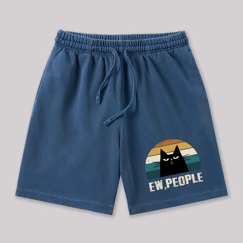 Ew People Geeky Washed Shorts - Image 5