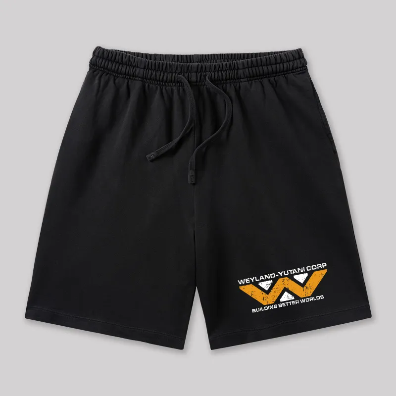 Weyland Yutani Corp Geeky Washed Shorts