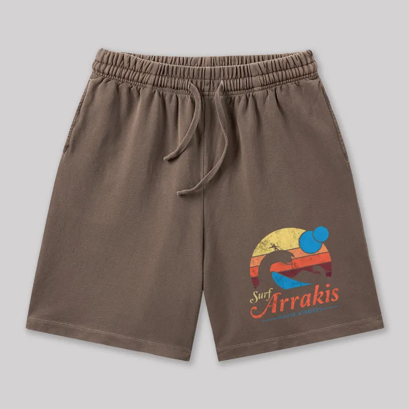 Visit Desert Planet Geeky Washed Shorts - Image 7